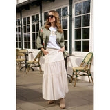 MARTA DU CHATEAU Marta du Chateau dam kjol MdcGianna DC57117 Skirt Burro