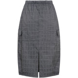 MARTA DU CHATEAU Marta du Chateau dam kjol MdcPeridot 57179 Skirt Blue Check