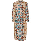 MARTA DU CHATEAU Marta du Chateau dam klänning MdcAries 7684 Dress Beige731tpz