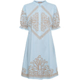 MARTA DU CHATEAU Marta du Chateau dam klänning MdcAthena 8252 Dress Celeste