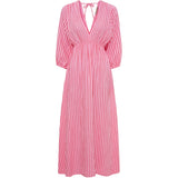 MARTA DU CHATEAU Marta du Chateau dam klänning MdcClario 84642 Dress Red/Baby Pink