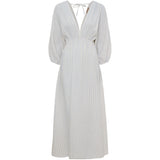 MARTA DU CHATEAU Marta du Chateau dam klänning MdcClario 84642 Dress Sky Blue/Burro