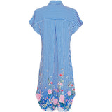 MARTA DU CHATEAU Marta du Chateau dam klänning MdcFelisa 7357 Dress BlueChina4937tpg
