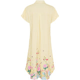 MARTA DU CHATEAU Marta du Chateau dam klänning MdcFelisa 7357 Dress Yellow4937tpg