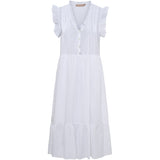 MARTA DU CHATEAU Marta du Chateau dam klänning MdcJovelina TC59836M Dress White