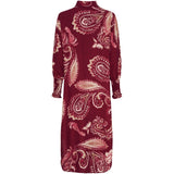 MARTA DU CHATEAU Marta du Chateau dam klänning MdcMoss 7617- Dress Bordeaux786tpz