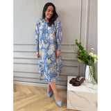 MARTA DU CHATEAU Marta du Chateau dam klänning MdcMoss 7617- Dress Jeans7663tpg
