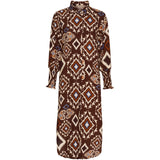 MARTA DU CHATEAU Marta du Chateau dam klänning MdcNatty 7617 Dress Marrone1489