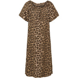 MARTA DU CHATEAU Marta du Chateau dam klänning MdcSarai 26153 Dress Camello Leo