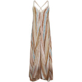MARTA DU CHATEAU Marta du Chateau dam klänning MdcViolette 59679 Dress Beige