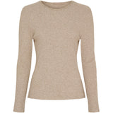 MARTA DU CHATEAU Marta du Chateau dam långärmad T-shirt 38915M LS Tee Camel