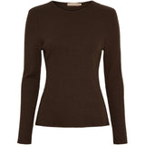 MARTA DU CHATEAU Marta du Chateau dam långärmad T-shirt 38915M LS Tee Moro