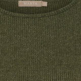 MARTA DU CHATEAU Marta du Chateau dam långärmad T-shirt 38915M LS Tee Oliven