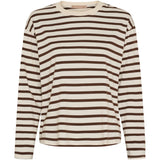 MARTA DU CHATEAU Marta du Chateau dam långärmad T-shirt MdcKara 58709 LS Tee Moro