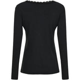MARTA DU CHATEAU Marta du Chateau dam långärmad t-shirt MdcBelinda 24160 Restudsalg Black