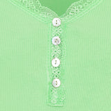 MARTA DU CHATEAU Marta du Chateau dam långärmad t-shirt MdcCalista 2500 LS Tee Green Neo