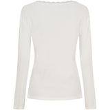 MARTA DU CHATEAU Marta du Chateau dam långärmad t-shirt MdcCalista 2500 LS Tee Panna