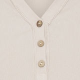 MARTA DU CHATEAU Marta du Chateau dam långärmad t-shirt MdcMagali 2553 LS Tee Beige