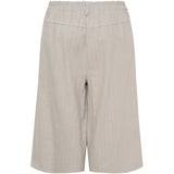 MARTA DU CHATEAU Marta du Chateau dam shorts MdcAdrielle 8053 Pant Beige Stripe