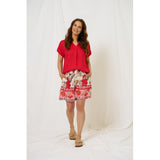 MARTA DU CHATEAU Marta du Chateau dam shorts MdcTora 266194 Shorts Red