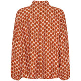 MARTA DU CHATEAU Marta du Chateau dam skjorta MdcAntares 7706 Shirt Coccio2158tpl