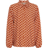 MARTA DU CHATEAU Marta du Chateau dam skjorta MdcAntares 7706 Shirt Coccio2158tpl