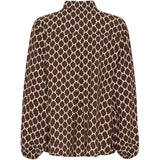 MARTA DU CHATEAU Marta du Chateau dam skjorta MdcAntares 7706 Shirt Marrone2158tpl