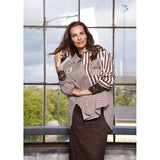 MARTA DU CHATEAU Marta du Chateau dam skjorta MdcBirch 258998 Shirt Moro Stripe