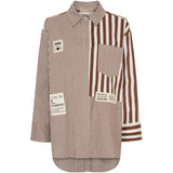 MARTA DU CHATEAU Marta du Chateau dam skjorta MdcBirch 258998 Shirt Moro Stripe