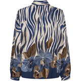 MARTA DU CHATEAU Marta du Chateau dam skjorta MdcCapri 2615 Shirt JeansPH1344B