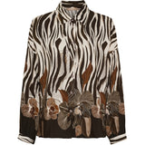 MARTA DU CHATEAU Marta du Chateau dam skjorta MdcCapri 2615 Shirt MoroPH1344DB