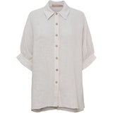 MARTA DU CHATEAU Marta du Chateau dam skjorta MdcCirelle 86250 Shirt Sabbia