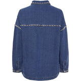 MARTA DU CHATEAU Marta du Chateau dam skjorta MdcEila MDC212-8304 Shirt Denim
