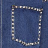 MARTA DU CHATEAU Marta du Chateau dam skjorta MdcEila MDC212-8304 Shirt Denim