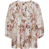 MARTA DU CHATEAU Marta du Chateau dam skjorta MdcJordan 8116 Shirt BeigeXPA5021