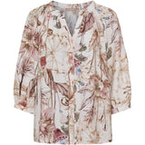 MARTA DU CHATEAU Marta du Chateau dam skjorta MdcJordan 8116 Shirt BeigeXPA5021