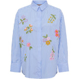 MARTA DU CHATEAU Marta du Chateau dam skjorta MdcJudika 269113 Shirt Blue Stripe