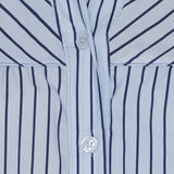 MARTA DU CHATEAU Marta du Chateau dam skjorta MdcKalina 7881 Shirt BlueScuro5888tpg