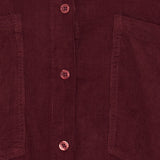 MARTA DU CHATEAU Marta du Chateau dam skjorta MdcMaelys 258037V Shirt Bordeaux6269