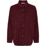 MARTA DU CHATEAU Marta du Chateau dam skjorta MdcMaelys 258037V Shirt Bordeaux6269