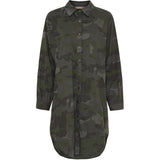 MARTA DU CHATEAU Marta du Chateau dam skjorta MdcPearl 7467 Shirt Camo