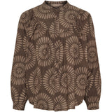 MARTA DU CHATEAU Marta du Chateau dam skjorta MdcRomy 28474M- Shirt Moro