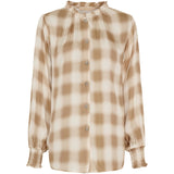 MARTA DU CHATEAU Marta du Chateau dam skjorta MdcSylvia 6718 Shirt Camel