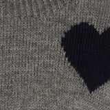 MARTA DU CHATEAU Marta du Chateau dam stickad tröja MdcAmarante 64023 Knit Dark Grey