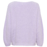 MARTA DU CHATEAU Marta du Chateau dam stickad tröja MdcAnouk 8038 Knit Lilac