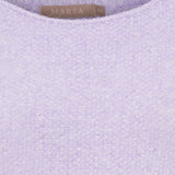 MARTA DU CHATEAU Marta du Chateau dam stickad tröja MdcAnouk 8038 Knit Lilac