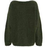 MARTA DU CHATEAU Marta du Chateau dam stickad tröja MdcAnouk 8038 Knit Military