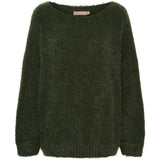 MARTA DU CHATEAU Marta du Chateau dam stickad tröja MdcAnouk 8038 Knit Military