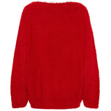 MARTA DU CHATEAU Marta du Chateau dam stickad tröja MdcAnouk 8038 Knit Red