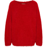 MARTA DU CHATEAU Marta du Chateau dam stickad tröja MdcAnouk 8038 Knit Red